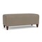 Lesro Siena Lounge Reception Loveseat Bench, Walnut, MD Farro Upholstery SN6001 - alternate 1